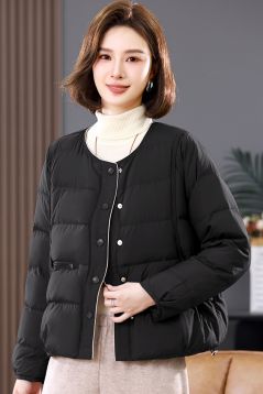 SMG9A25D9310黑色羽绒服